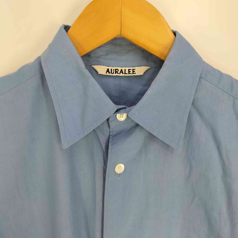 オーラリー AURALEE 23AW  WASHED FINX TWILL ONE-PIECE ウォッシュド フィンクス ツイル ワンピース レディース JPN:0
